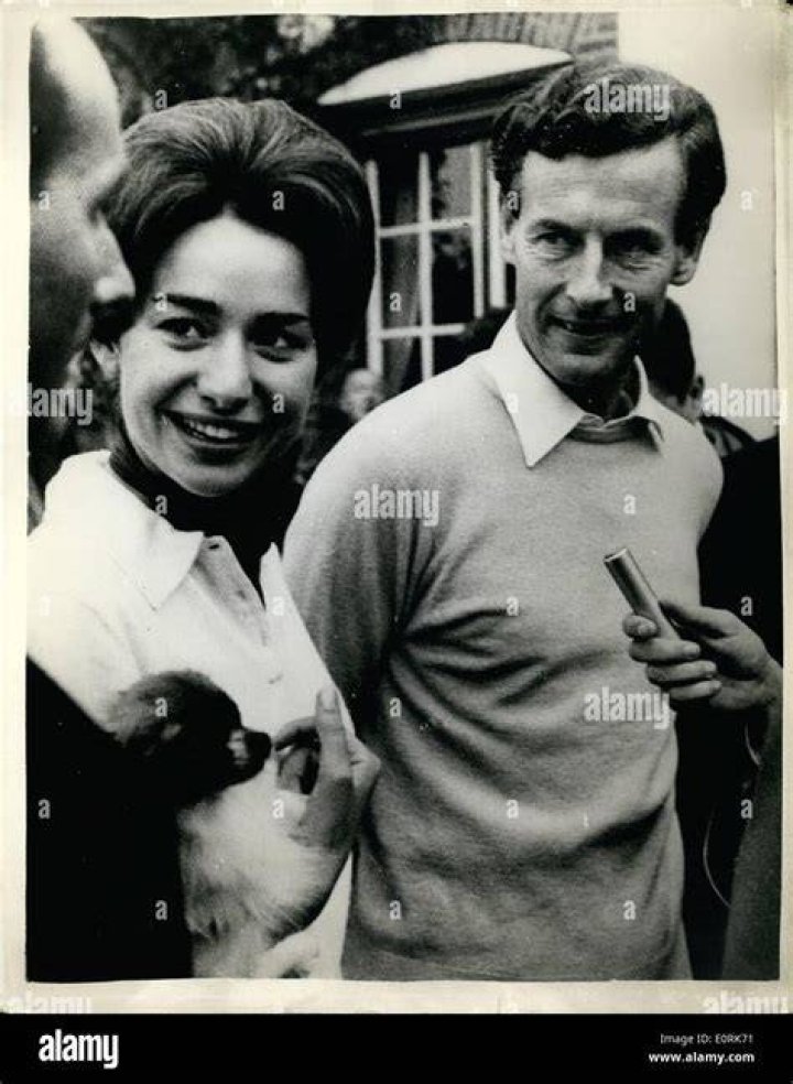 Group Captain Peter Townsend and his Fiancee Marie Luce Jamagne